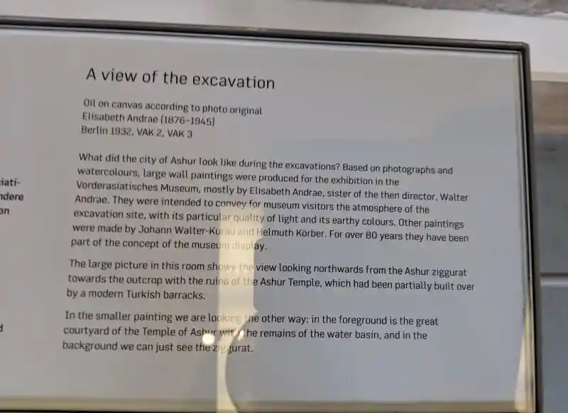 Relief of a winged man holding solar discs, located at the Pergamon museum